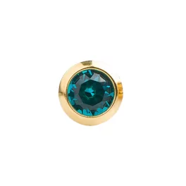 Studex December Blue Zircon Bezel Auskars