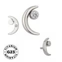 Titāna Auskars Moon Bezel