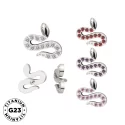 Titanium Ring Tips 5 Prong Zirconia Bezel