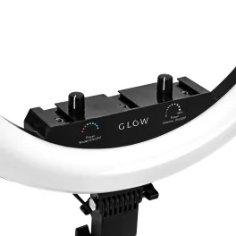 Glow 18" 45W RGB Gredzenveida Lampa Ar Statīvu