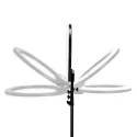 Glow 18" 45W Gredzenveida Lampa Ar Statīvu
