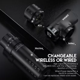 Mast Flip Pro Wireless Tattoo Machine