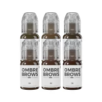 Perma Blend Paulina Osinkowska Ombre Brows Pigmentu Komplekts (6x15ml)