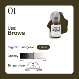 Perma Blend Paulina Osinkowska Ombre Brows Pigmentu Komplekts (6x15ml)
