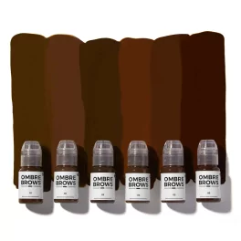 Perma Blend Paulina Osinkowska Ombre Brows Pigmentu Komplekts (6x15ml)