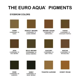 Li Pigments Aqua Global Пигменты для бровей (15мл)