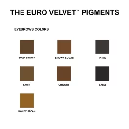 Li Pigments Velvet Пигменты для Брови (15мл) REACH Approved