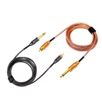 Snake King Power Nerūsējošais tērauds RCA Kontaktu vads