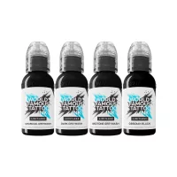 World Famous Ink Limitless Komplekts līnijām un ēnojumiem (4x30ml)