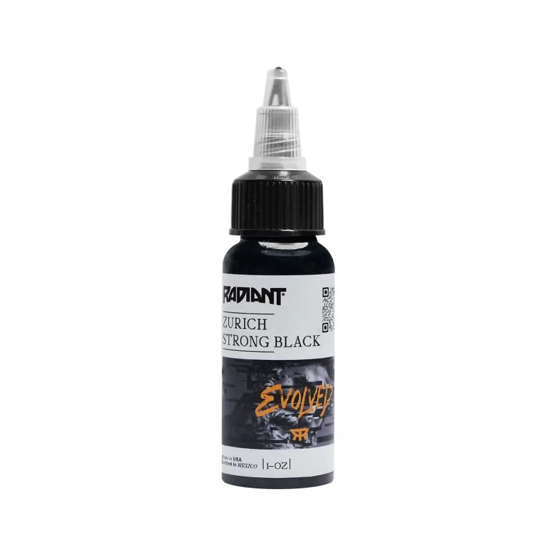 Radiant Evolved Zurich Strong Black Pigments (30ml)