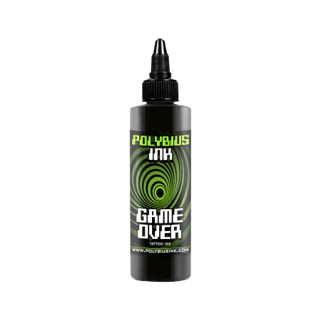 Polybius Ink Game Over Melnais Pigments (150ml) Polybius Ink Game Over Melnais Pigments (150ml)