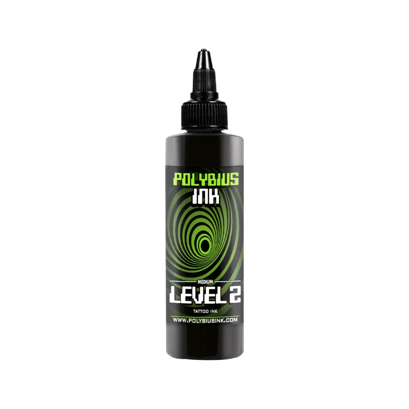 Polybius Ink Medium Level 2 Pelēks pigments (150ml)
