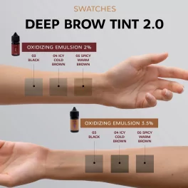 Elan Deep Brow Tint 04 ICY Cold Brown Uzacu Krāsa