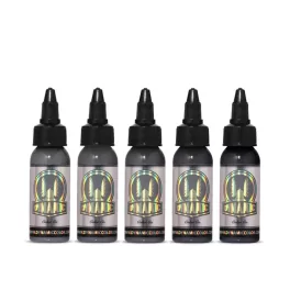 Dynamic Tattoo Ink Viking Line Pelēkie toņi (30/120/240ml) REACH 2022 Approved