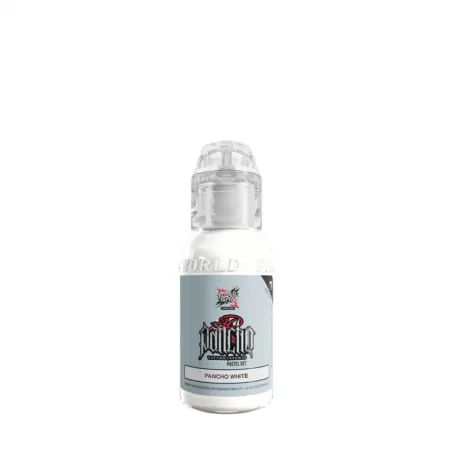 World Famous Ink Limitless Line Pancho White Pigments (30ml) Reach 2022 Approved