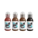 World Famous Ink Limitless Line Brown Shade Pigments (30ml)