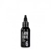 I Am Ink First Generation 6 True Pigment Black (50ml/100ml) REACH 2022 Approved