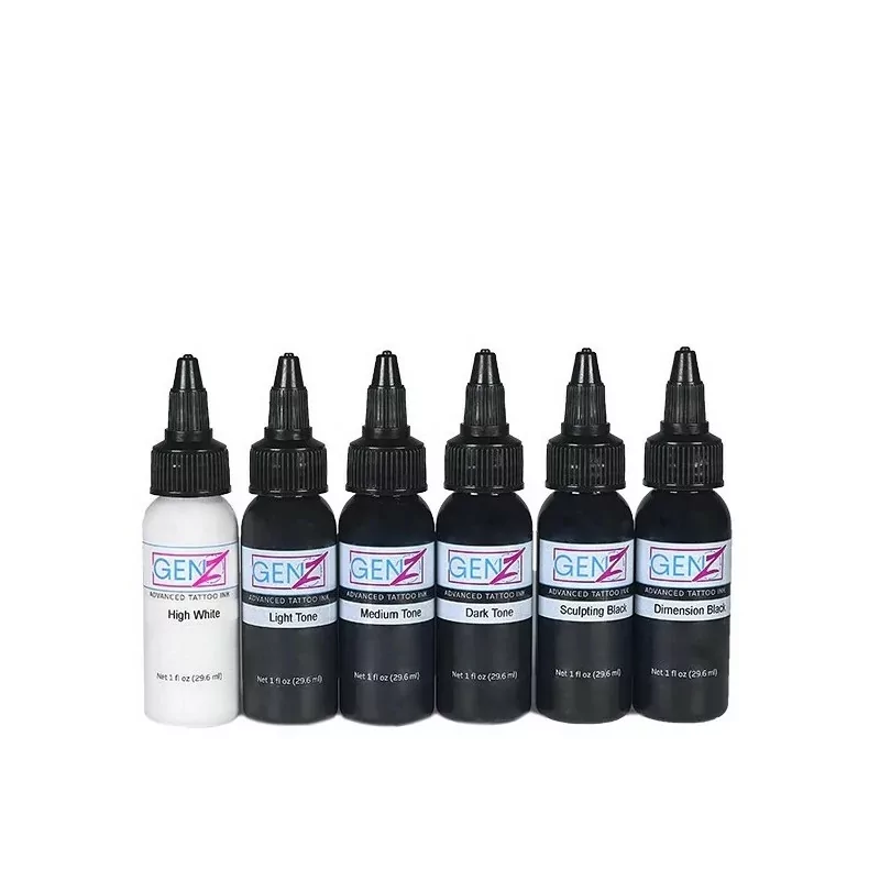 Intenze Bob Tyrell 6 piece Pigment Set (30ml) REACH 2022 Approved