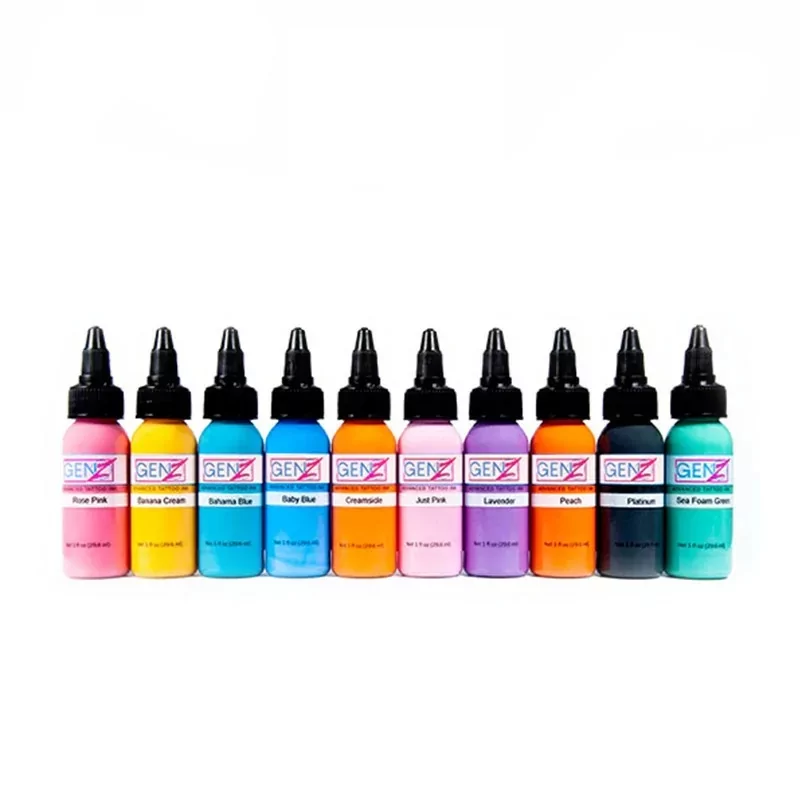 Intenze Pastel Pigment Set 10 Piece (30ml) REACH 2022 Approved
