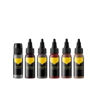 Quantum Tattoo Gold Label Brūno toņu pigmenti (30ml) REACH Approved