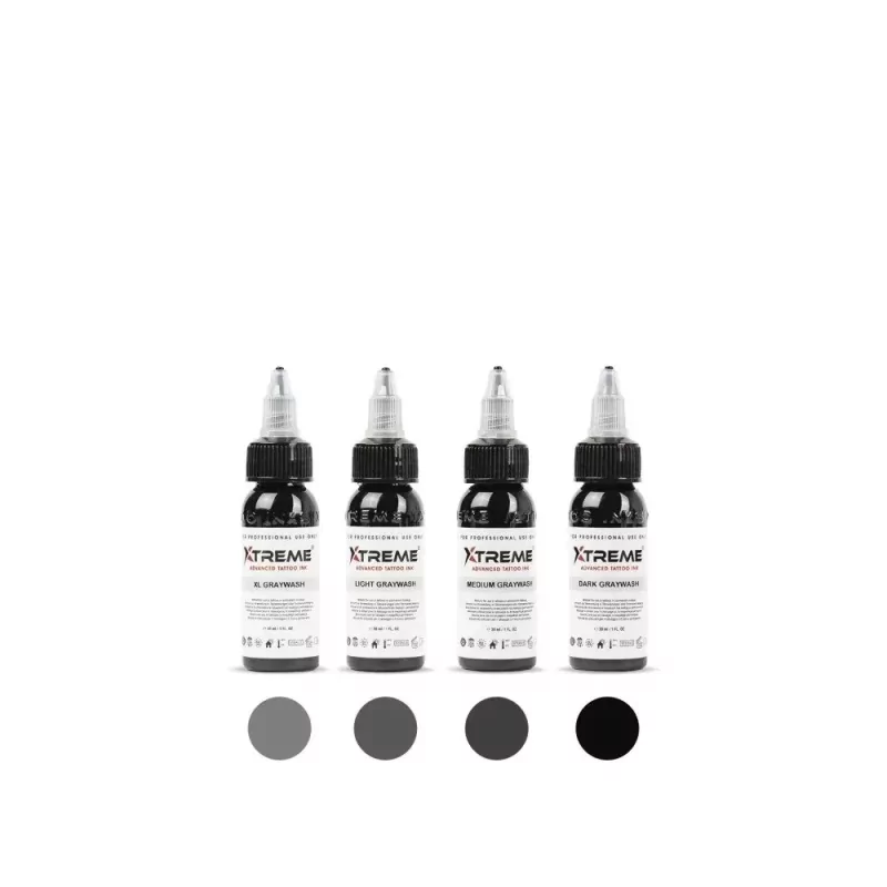 XTreme Ink Graywash Set (4x30ml)