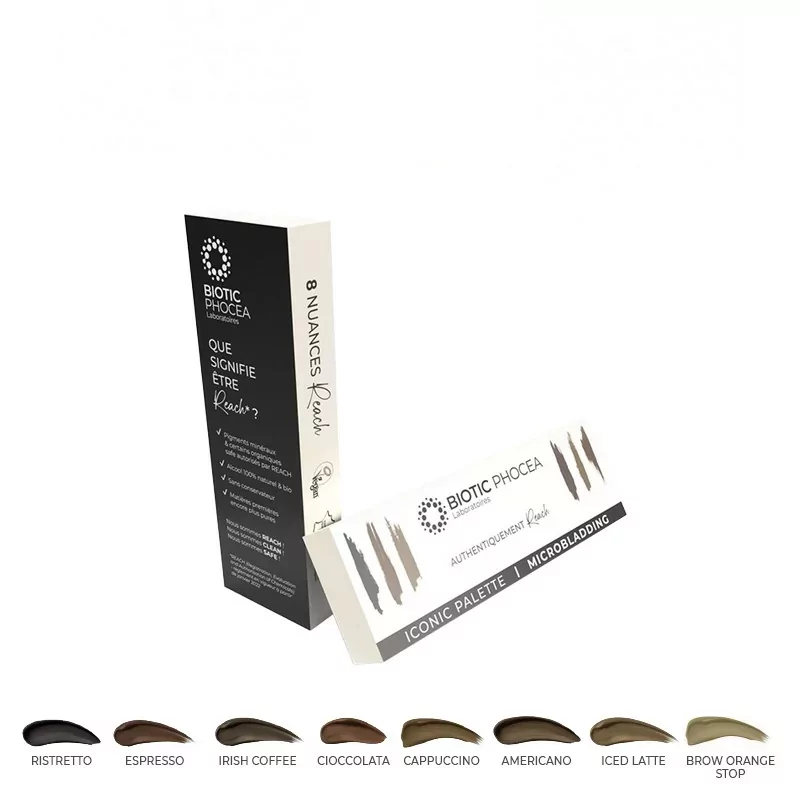 Biotic Phocea Airless Line ICONIC Microblading Palette (8x5ml)