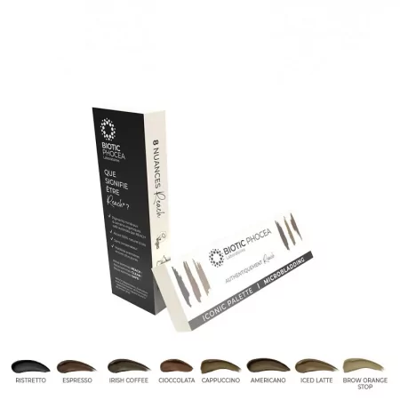 Biotic Phocea Airless Line ICONIC Microblading Palette (8x5ml)