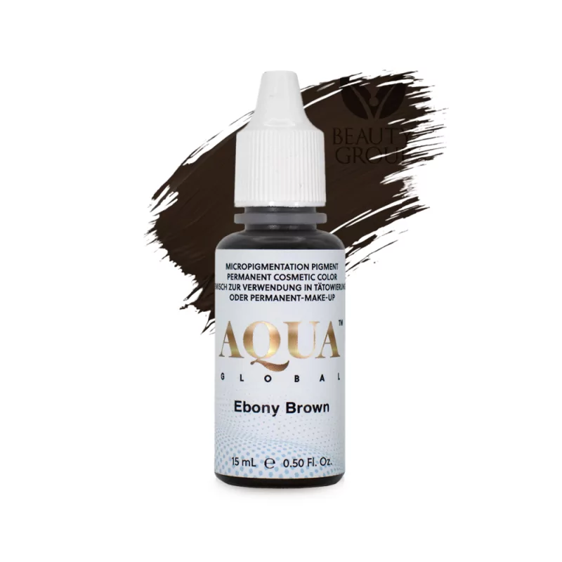 Li Pigment Aqua Global Ebony Brown Пигмент для бровей (15мл)