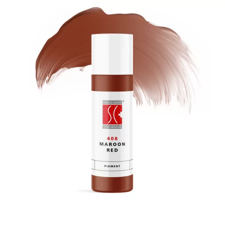 Swiss Color 408 Maroon Red Lūpu Pigments
