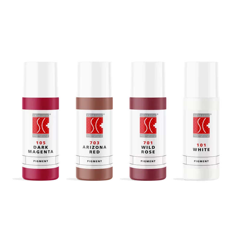 Swiss Color 3D Lip Набор пигментов (4x5мл)