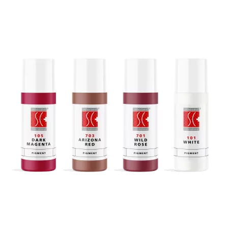 Swiss Color 3D Lip Набор пигментов (4x5мл)