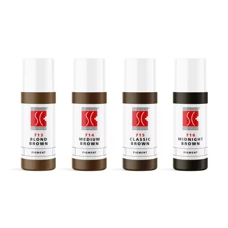 Swiss Color Classic Eyebrow Set (4x5ml) Swiss Color Classic Eyebrow Set (4x5ml)