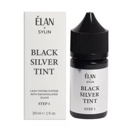 Elan Black Silver Skropstu krāsošana 1 Solis (30ml)