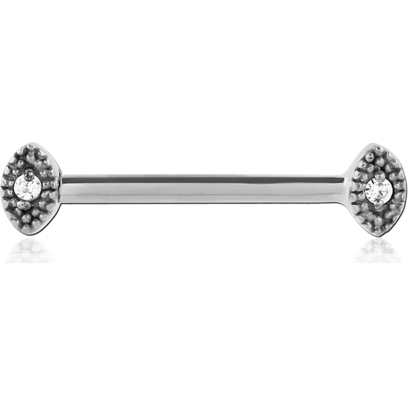 Серьга для пирсинга Cосков Zirconia