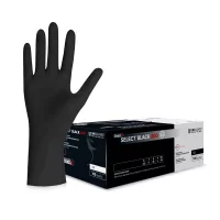 SELECT BLACK Latex Gloves - special edition (S/M/L/XL)
