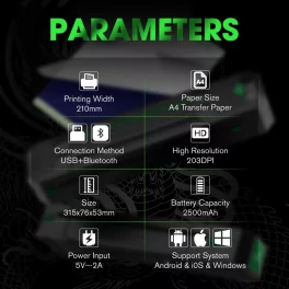 EZ Tattoo Wireless Stencil Printer