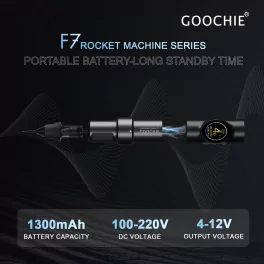 Goochie F7 Wireless PMU And Tattoo Machine