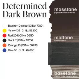 Perma Blend Luxe Vicky Martin Unstoppable Areola Pigments – Determined Dark Brown (15ml)