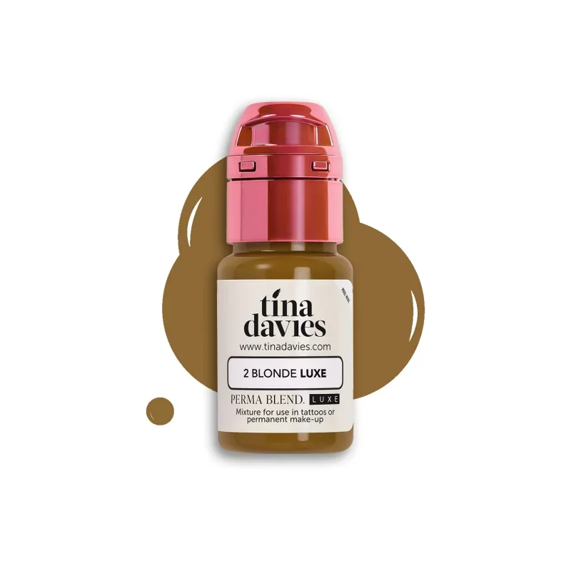 Tina Davies I ❤️ INK Uzacīm Pigmneti – 2 Blonde LUXE (15ml)