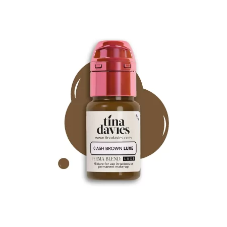 Tina Davies I ❤️ INK Brow Pigments – 0 Ash Brown LUXE (15ml)