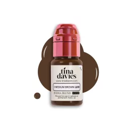 Tina Davies I ❤️ INK Brow Pigments – 3 Medium Brown LUXE (15ml)