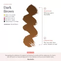 Tina Davies I ❤️ INK Brow Pigments – 4 Dark Brown LUXE (15ml)