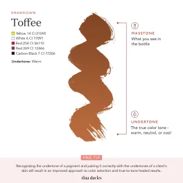 Tina Davies Sunset Brow Pigmenti - Toffee LUXE (15ml)