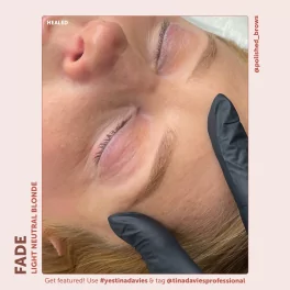 Tina Davies FADE Eyebrow Pigments – Light Neutral Blonde (15ml)