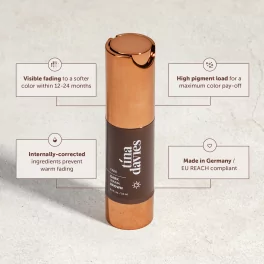Tina Davies FADE Uzacu Pigmenti – Dark Warm Brown (15ml)