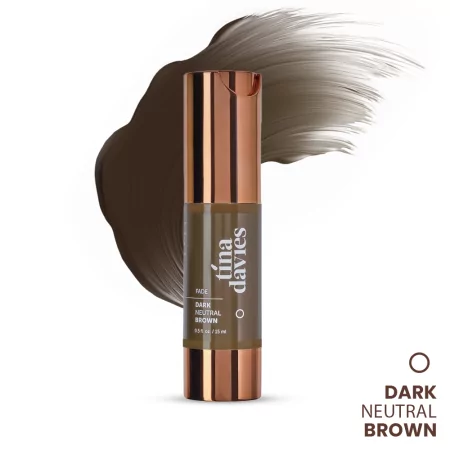 Tina Davies FADE Пигменты для бровей – Dark Neutral Brown (15мл)