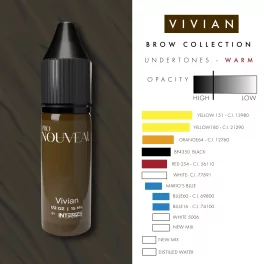 Pro Nouveau Brow Pigments by Intenze - Vivian (15ml)