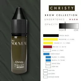 Pro Nouveau Uzacu Pigmenti by Intenze - Christy (15ml)
