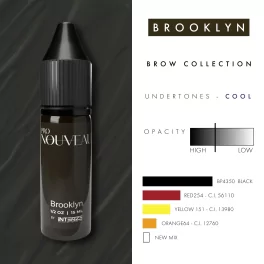 Pro Nouveau Uzacu Pigmenti by Intenze - Brooklyn (15ml)