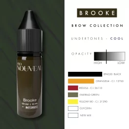 Pro Nouveau Brow Pigments by Intenze - Brooke (15ml)